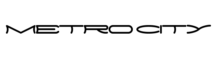 METRO CITY  Descarca Fonturi Gratis