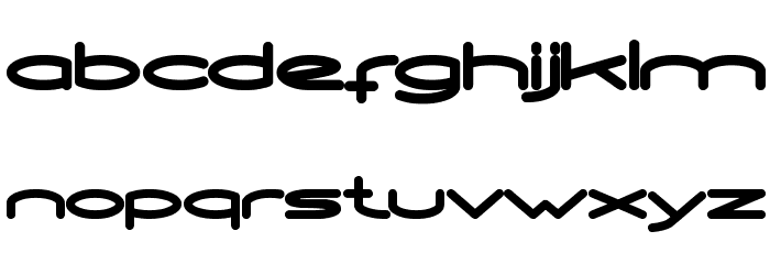 METRO CITY Font LOWERCASE