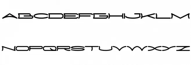 METRO CITY Schriftart Groß