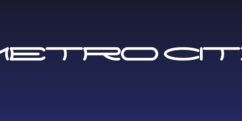 METRO CITY Social Header