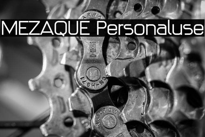 MEZAQUE Personaluse Example 3
