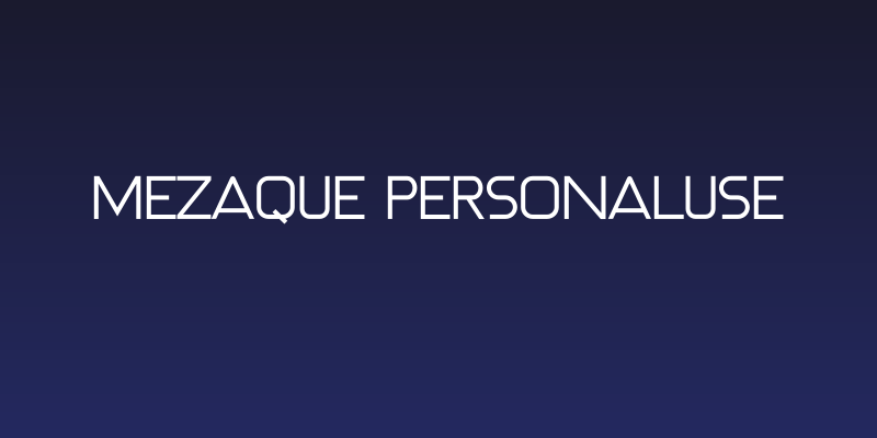 MEZAQUE Personaluse Social Header