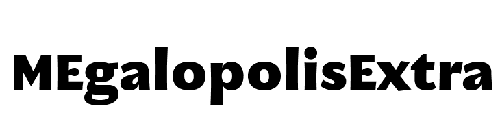 MEgalopolisExtra  Frei Schriftart Herunterladen