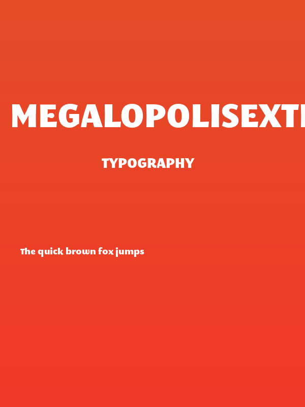 MEgalopolisExtra Poster