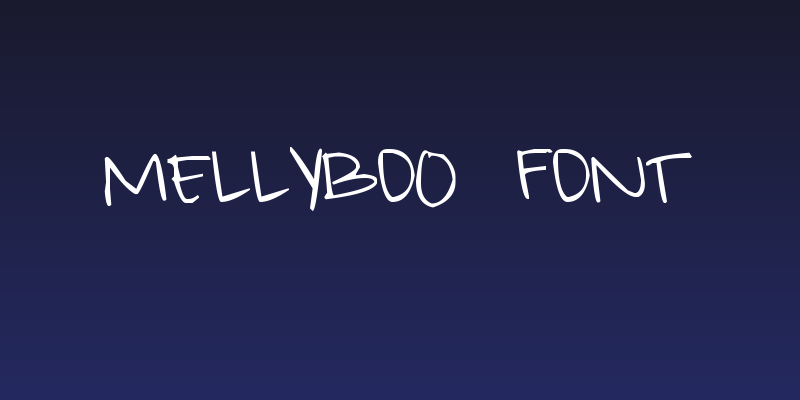 MEllybO0 fONt Social Header