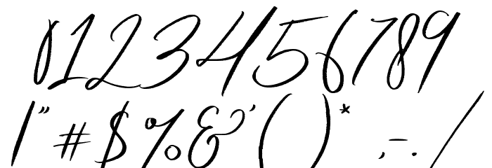 Me Amanda - Personal Use Font OTHER CHARS