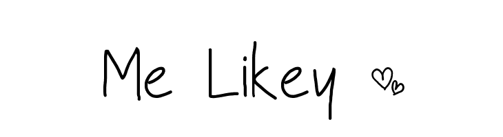 Me Likey ~  Скачать бесплатные шрифты