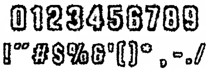 Me and your mother Font OTHER CHARS