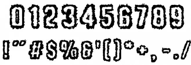 Me and your mother Font OTHER CHARS