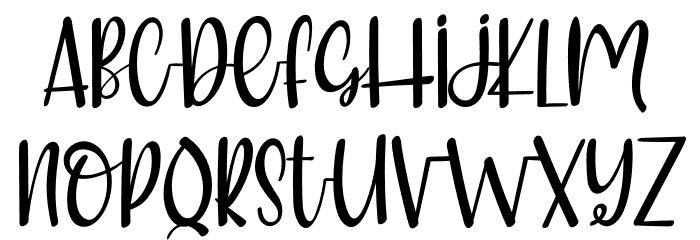 MeRitORiousLy Font LOWERCASE