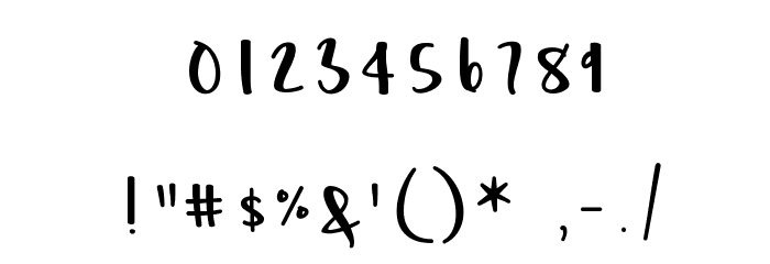 Meadowbrook Font OTHER CHARS