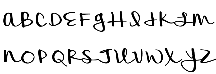 Meadowbrook Font UPPERCASE