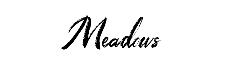 Meadows  नि: शुल्क फ़ॉन्ट्स डाउनलोड