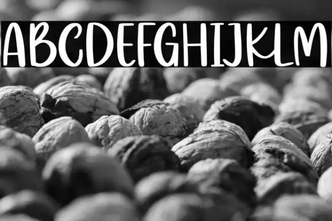 Mealky Winter Demo Font examples