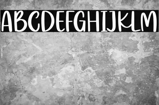 Mealky Winter Demo Font examples