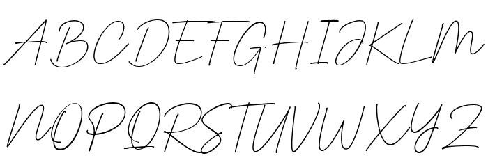 Mealtone Font UPPERCASE