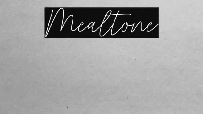 Mealtone Example 3