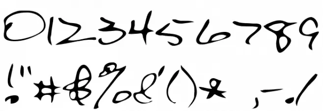 Meamury Font OTHER CHARS