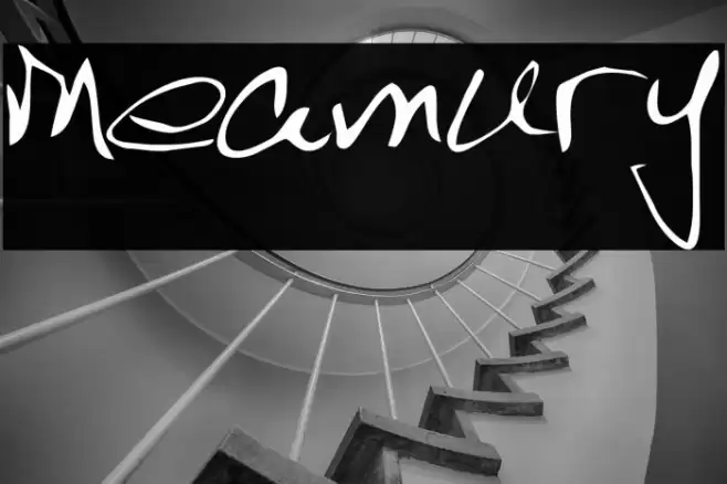 Meamury Font examples