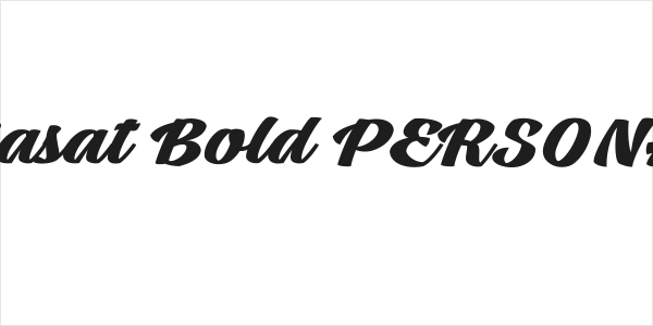 Mean Casat Bold PERSONAL USE Logo