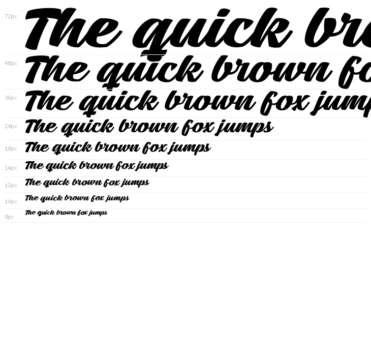 Mean Casat Bold PERSONAL USE Waterfall