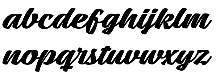 Mean Casat Bold PERSONAL USE Font LOWERCASE