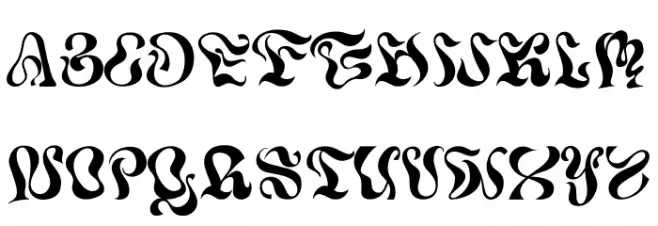 Meander Free Trial Fuentes MAYÚSCULAS