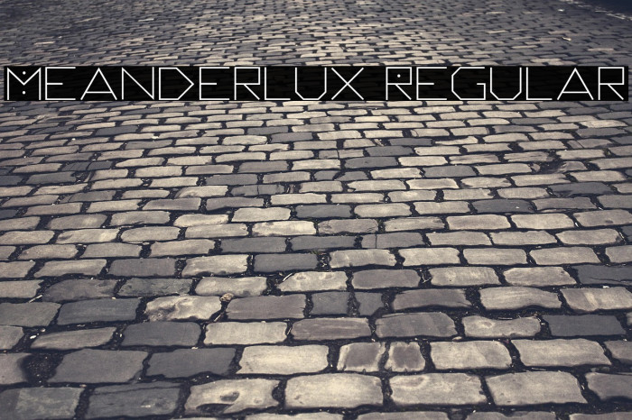 Meanderlux Regular Example 1