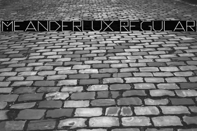 Meanderlux Regular Example 1