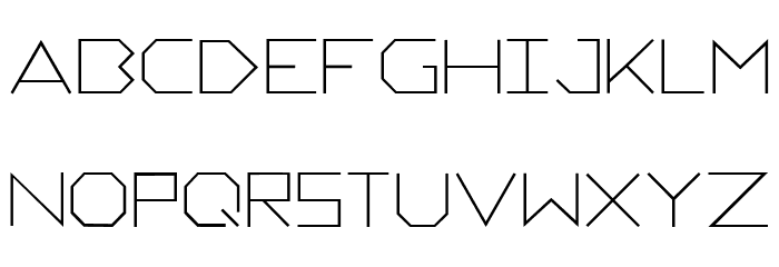 Meanderlux Regular Font LOWERCASE