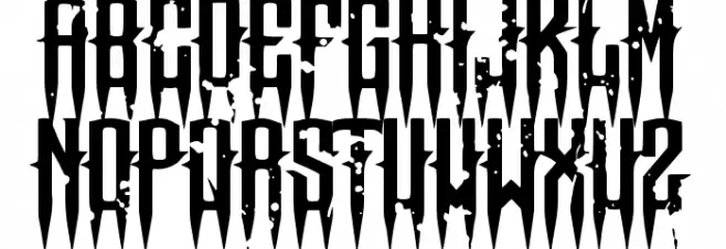 Means of malicE Schriftart Groß