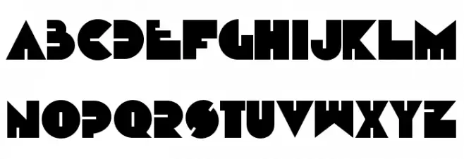 Meastro Display Schriftart Kleinbuchstaben