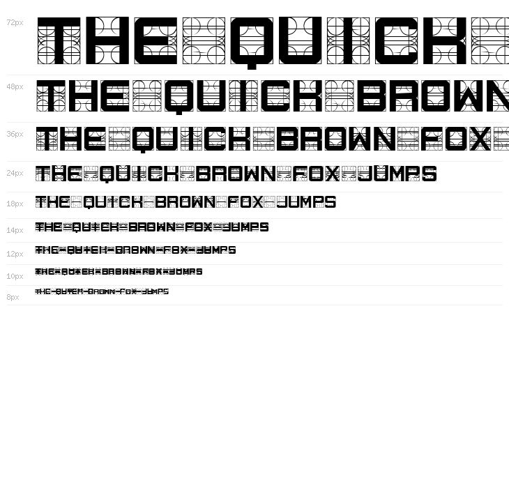 Measurements Regular Waterfall