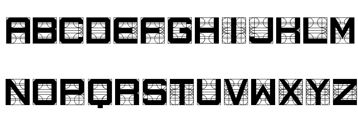 Measurements Regular Font LOWERCASE