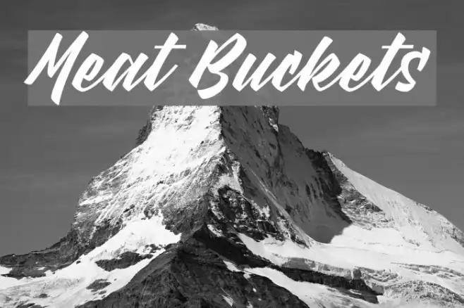 Meat Buckets Example 2