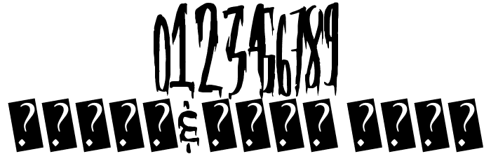 MeatMarket Font OTHER CHARS