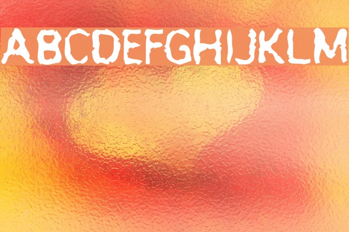 Meatbox Schriftart examples