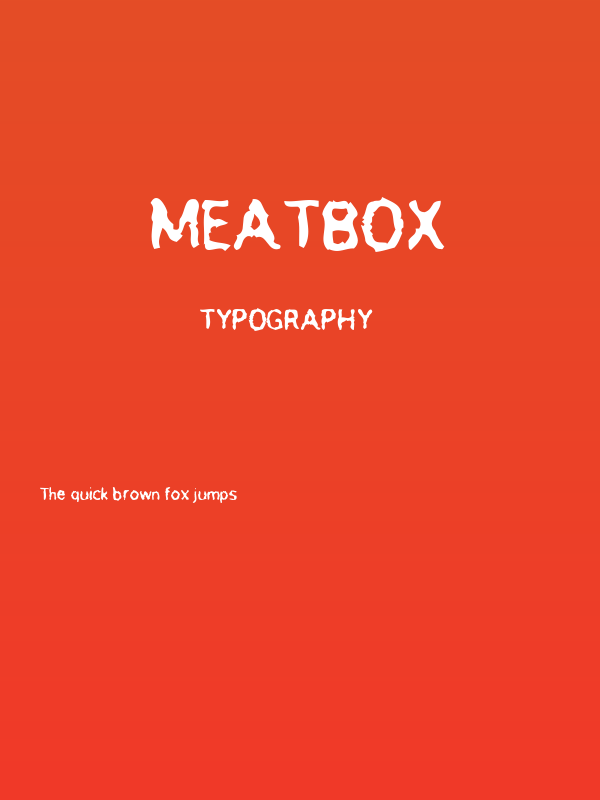 Meatbox Poster