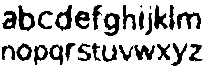 Meatbox Schriftart Kleinbuchstaben