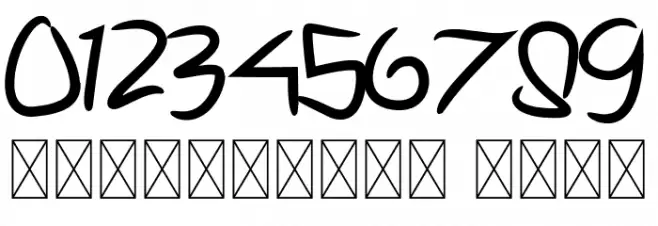 MeathagraphRegular Font OTHER CHARS