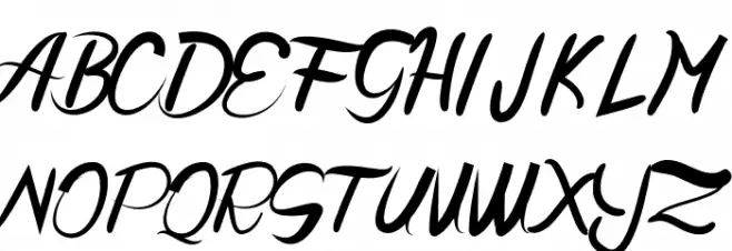 MeathagraphRegular Шрифта ВЕРХНИЙ