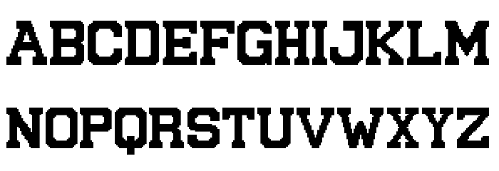Meatloaf Regular Font LOWERCASE
