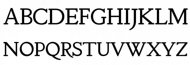 Mebinac regular Regular Schriftart Groß