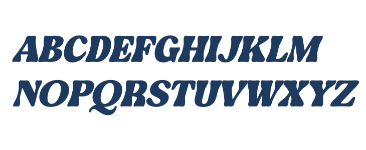 Mebtho Francy DEMO VERSION Italic Lowercase