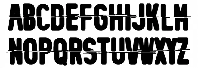 Mecanico Industrial Schriftart Groß