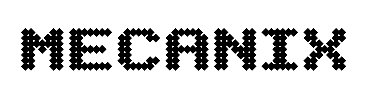 Mecanix  Frei Schriftart Herunterladen