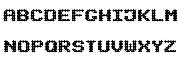 Mecanix Font LOWERCASE