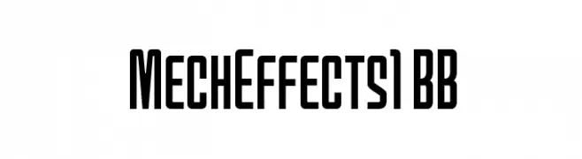 MechEffects1 BB  नि: शुल्क फ़ॉन्ट्स डाउनलोड