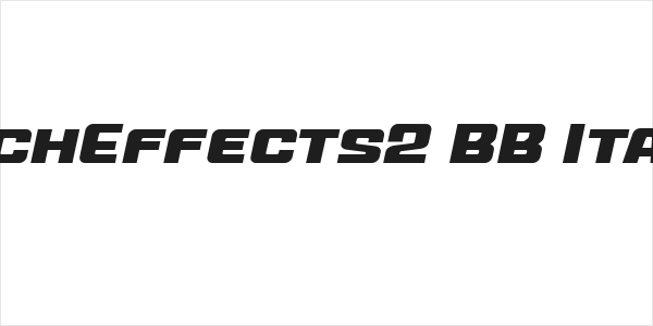 MechEffects2 BB Italic Logo