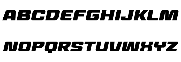 MechEffects2 BB Italic Font LOWERCASE